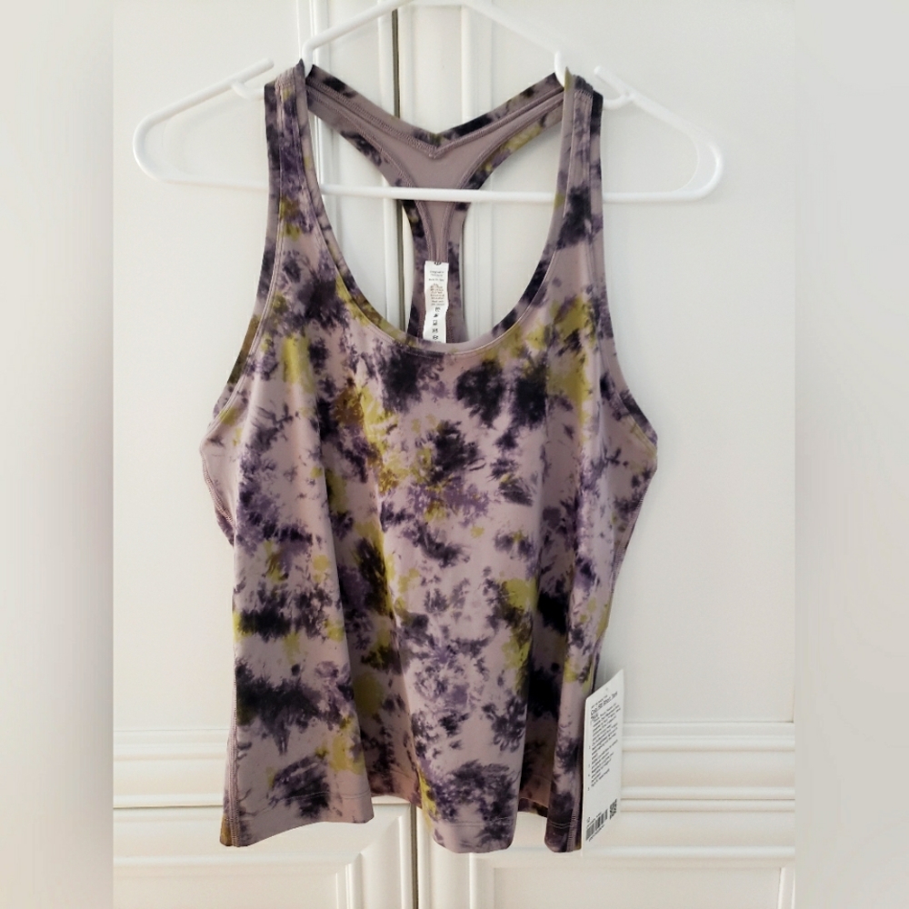 Nwt Lululemon cool RB short nulu tank top sz 12
